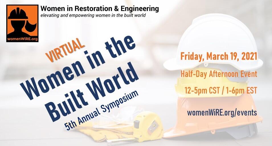 Women in the Built World graphic