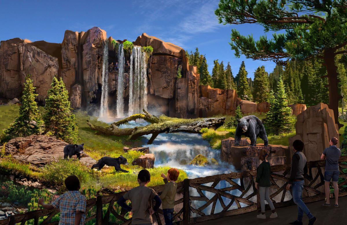 Columbus Zoo and Aquarium North America Exhibit Construction
