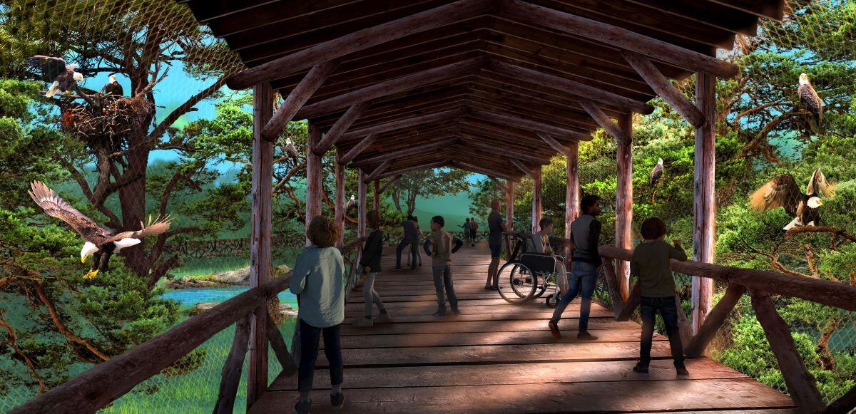 Columbus Zoo and Aquarium North America Exhibit Construction