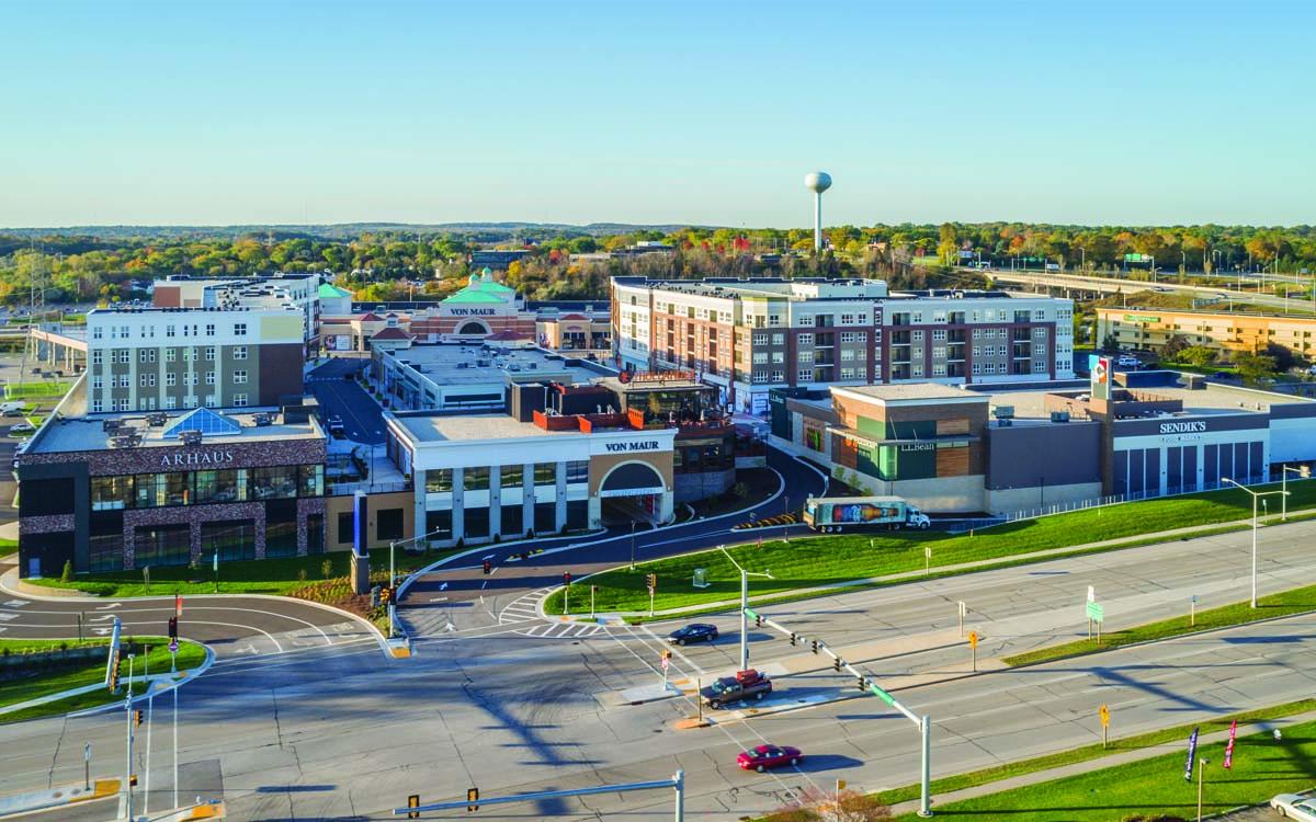 Shops like Von Maur, restaurants at The Corners of Brookfield open