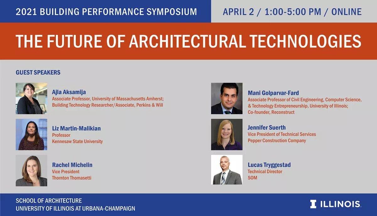 Building Performance Symposium: The Future of Architectural Technologies