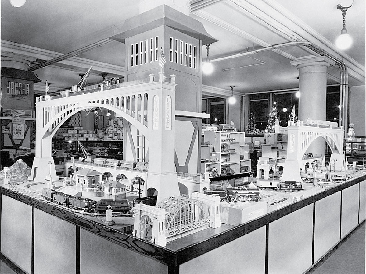 Marshall Fields toy store