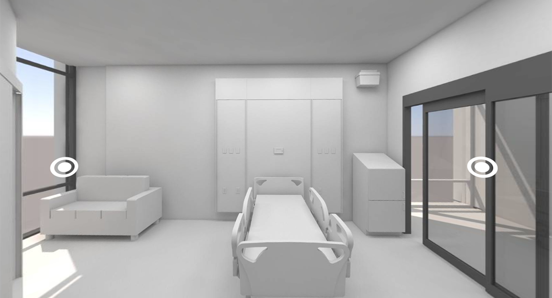 Hospital, ICU, Pepper Construction, Community Health Network, Westfield, VR