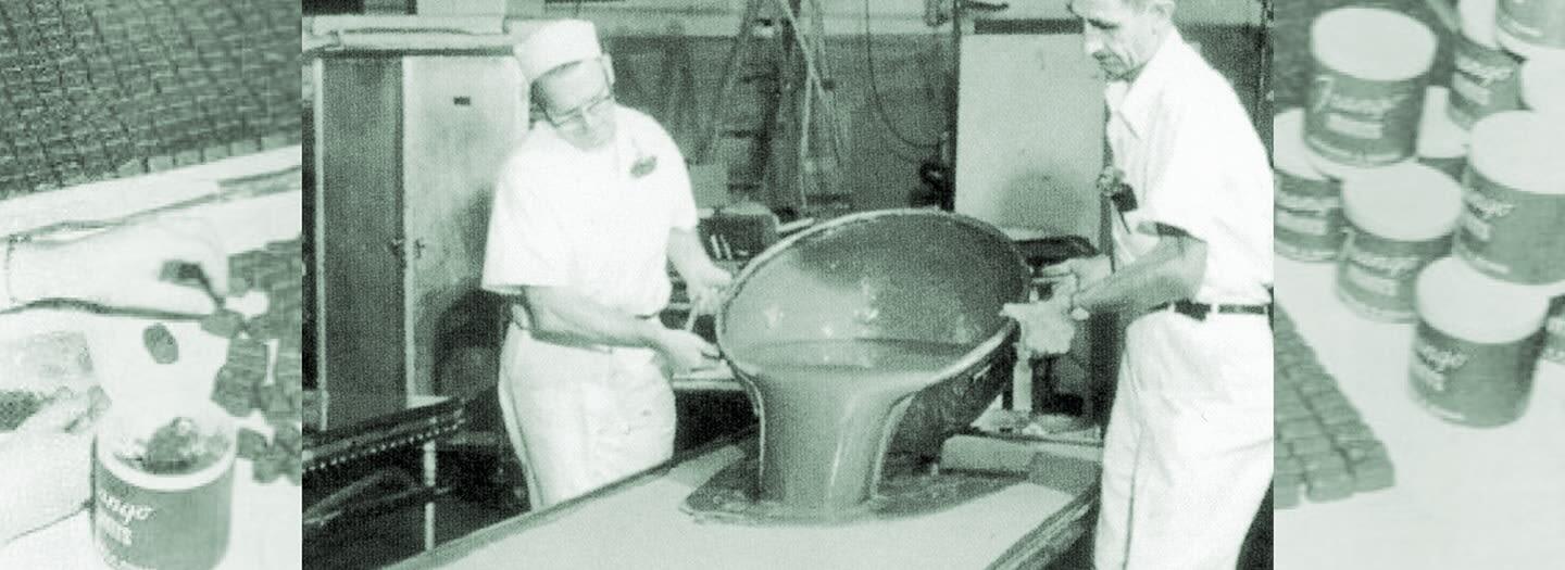 Making Frango Mints