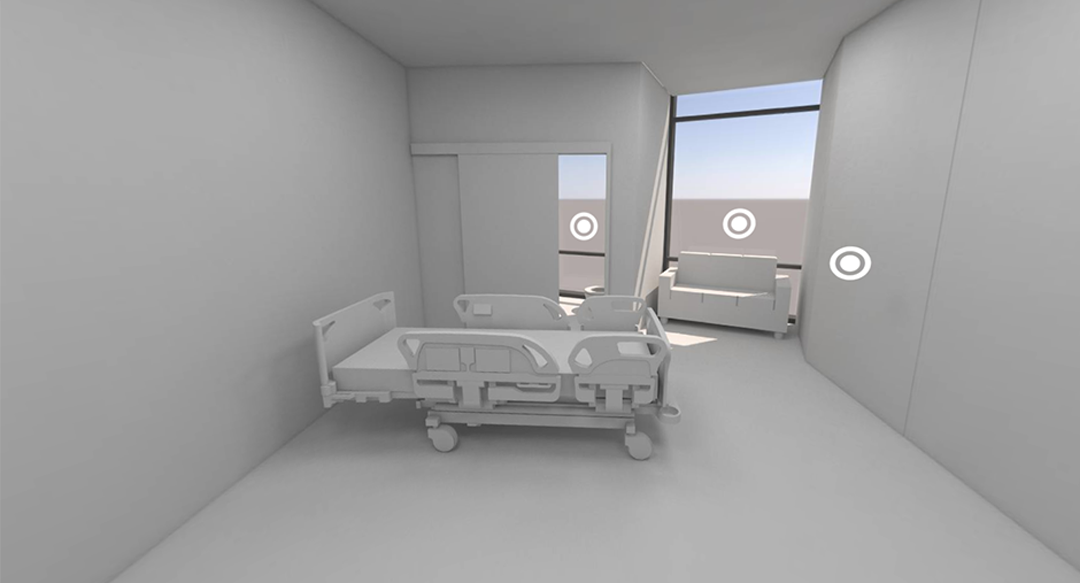 Hospital, Med Surge, Pepper Construction, Community Health Network, Westfield, VR
