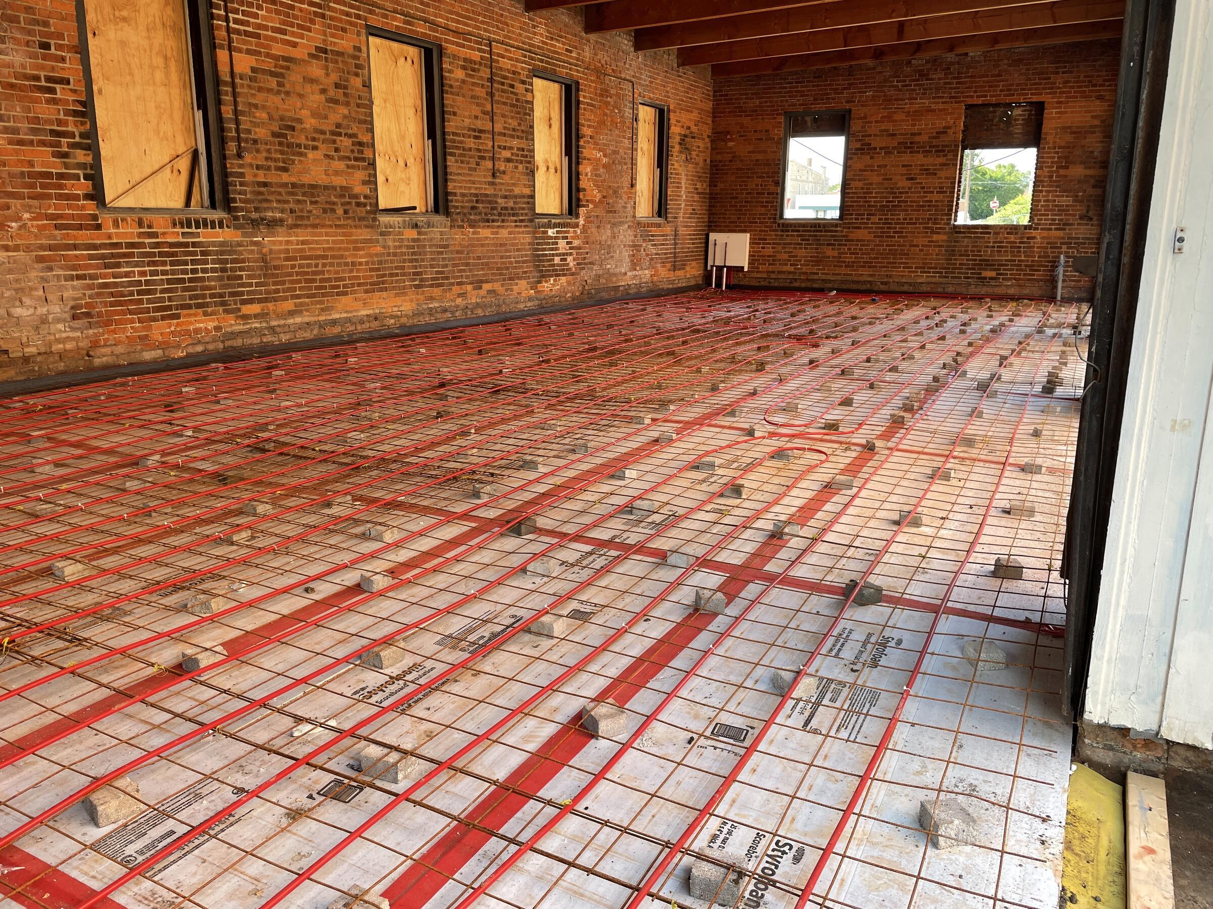 radiant flooring