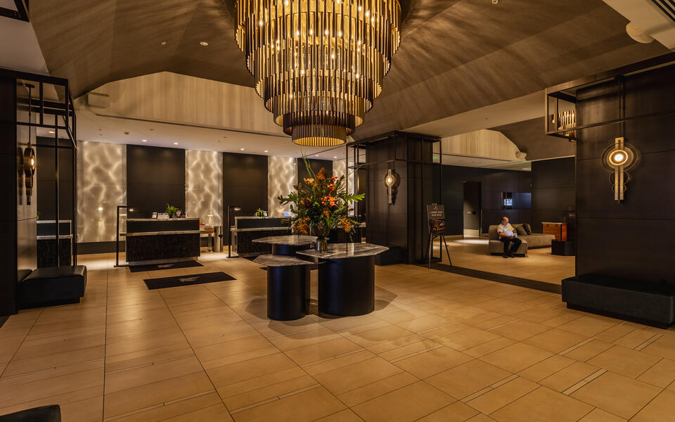 Hotel, JW Mariott, Mariott, JW, Lobby, Lounge, Renovation, Restaurant, Interior, Dining, Bar, Construction, Hospitality, Indianapolis, Pepper Construction, Pepper, Pepper Indiana, Indiana