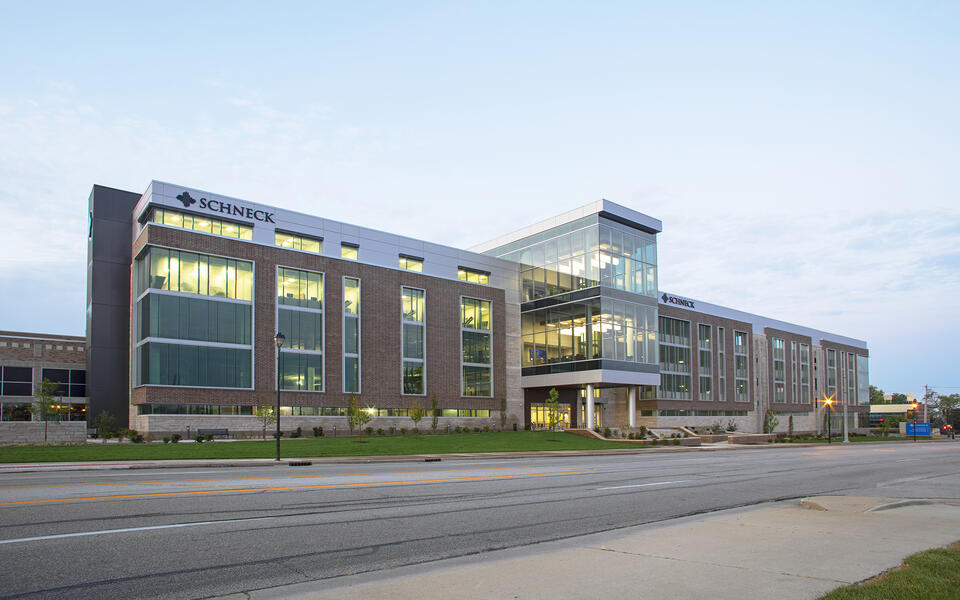 MOB, Schneck, Seymour, Medical Center, Main Entrance, Exterior