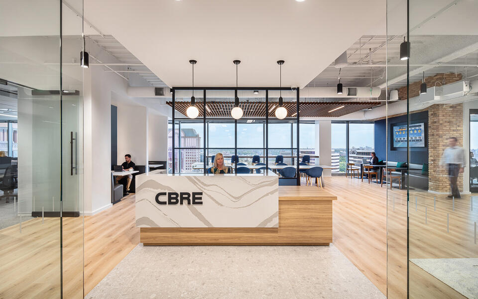 CBRE Reception 