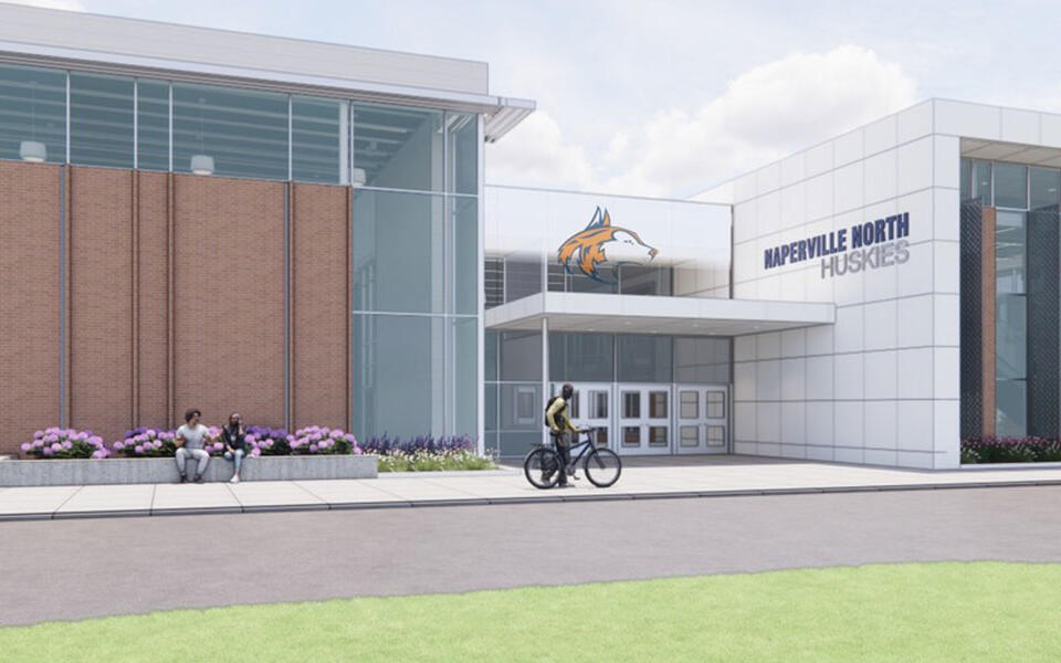 Naperville CUSD 203, North High School Fitness Addition