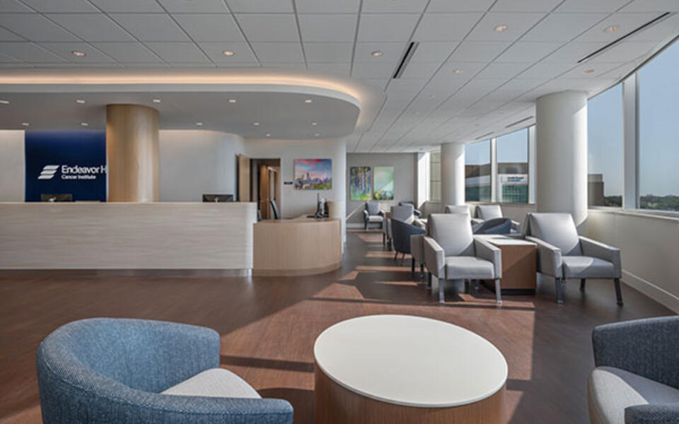 Endeavor Health Swedish Hospital Cancer Center Waiting Room