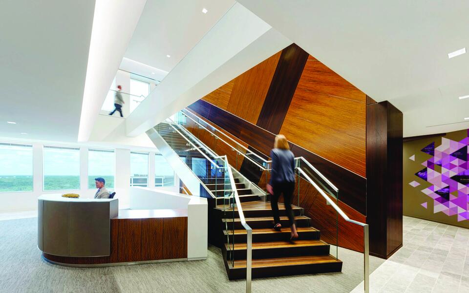 First Midwest Bank Headquarters Interior renovation