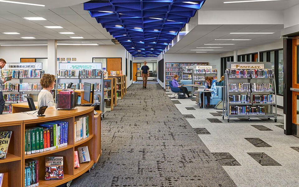 Highland Park High School Library