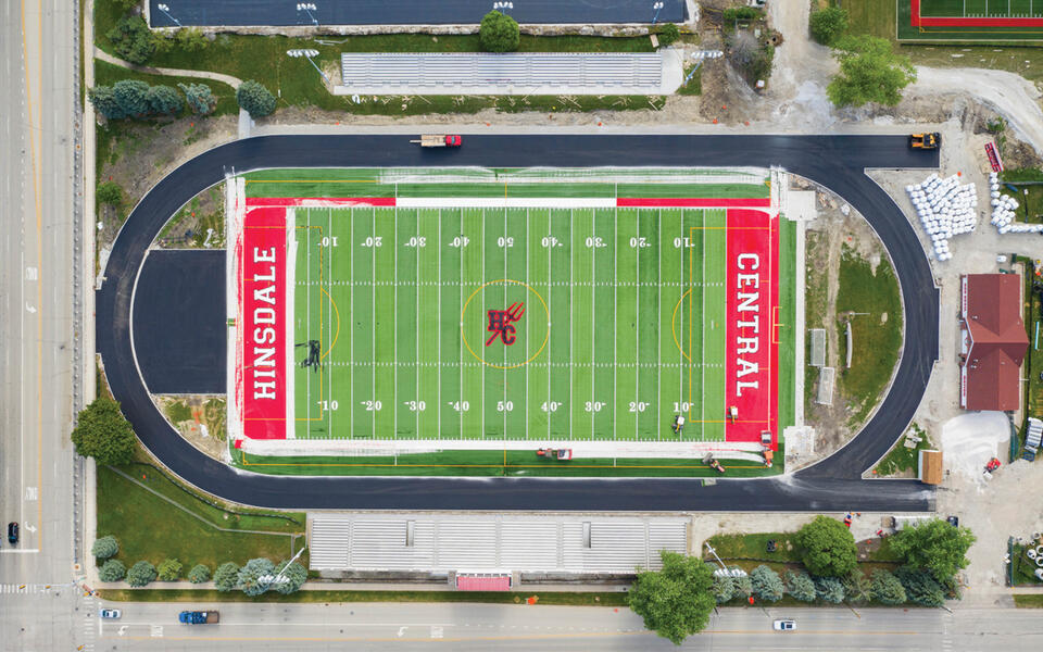 Hinsdale Central Banner 