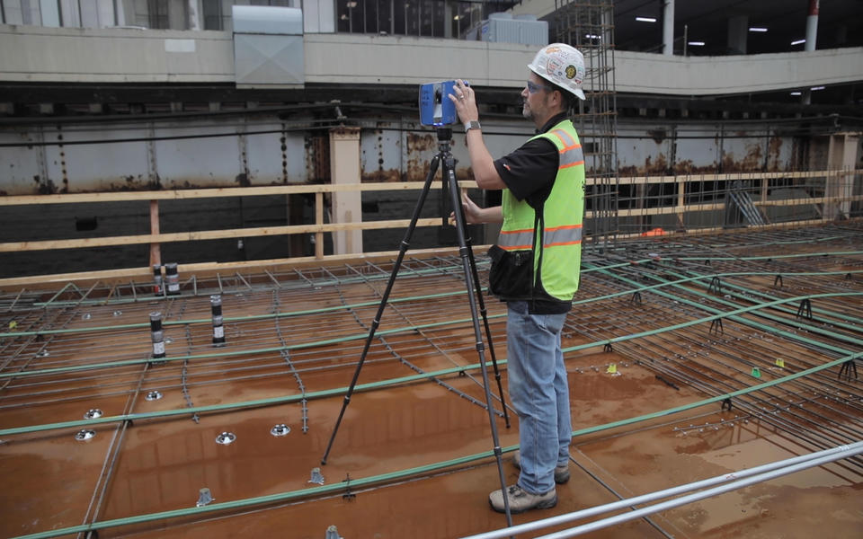 Pepper Construction laser scanning