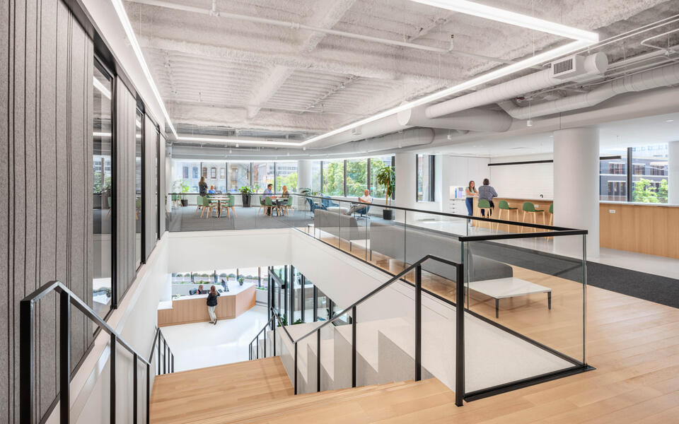 Pepper Headquarters Monumental Stair