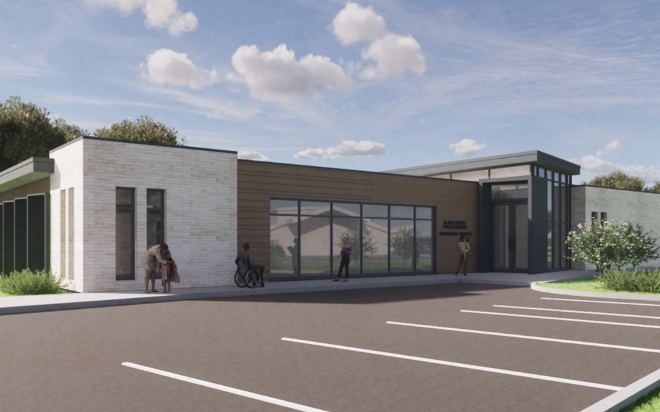 Rendering of Clark County Public Library - Northridge Branch