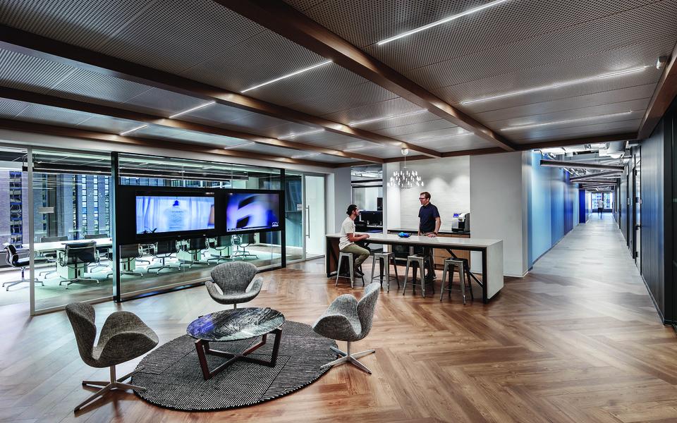 Pepper builds contemporary office for Tribune Media